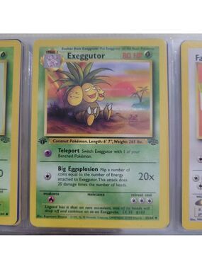 Pokemon Exeggutor Card